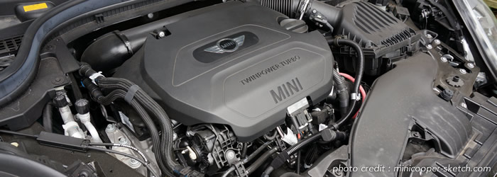 ミニクーパー F56 ミニクーパーSDのディーゼルエンジン