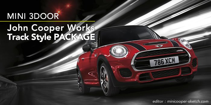 3連メーター!!! MINI JCW（F56）用 トラックスタイルパッケージ登場 | MINI COOPER Sketch