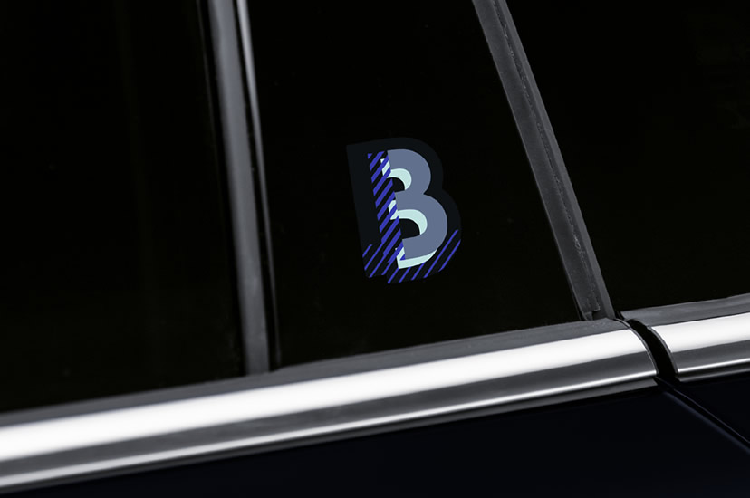 ミニ F56 F55 F54 特別仕様車 ブリックレーンエディション 専用エクステリアステッカー
