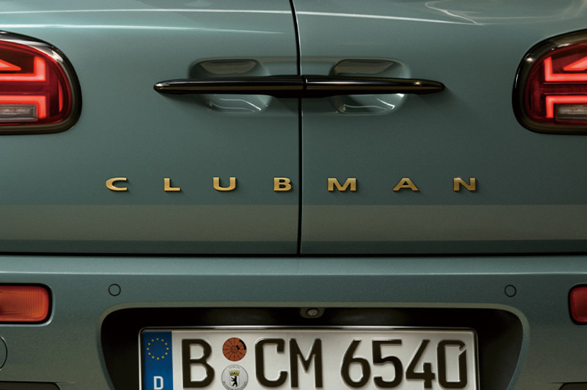 ミニクラブマン F54 特別仕様車（限定車）アントールドエディション クーパーD リヤエンブレム