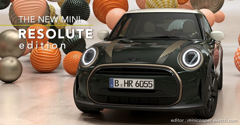 ブロンズパーツの特別仕様車「MINI レゾリュートエディション」登場