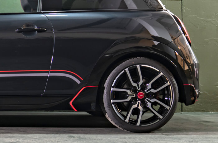 ミニクーパー f66 3ドア ジョンクーパーワークス GPインスパイアードエディション 2026年 限定車 JCWウィングレット サイド リア