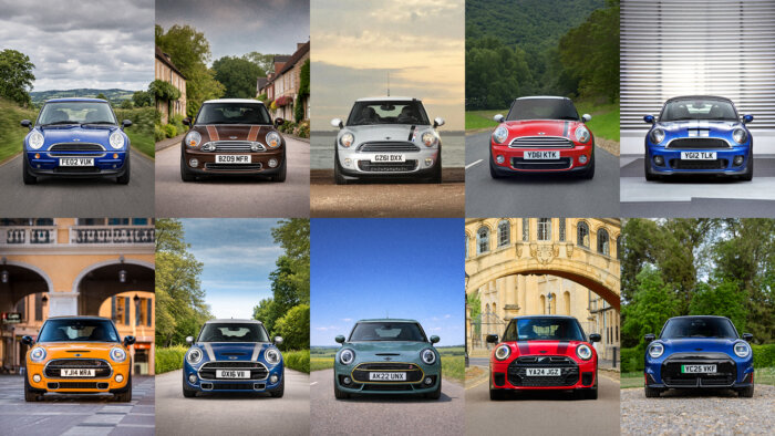 ミニの歴代モデル